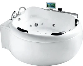 Акриловая ванна Gemy G9088 O белая