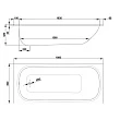 Стальная ванна Bette Form 2950-000 AD, AS 180х80 без ножек - превью 2