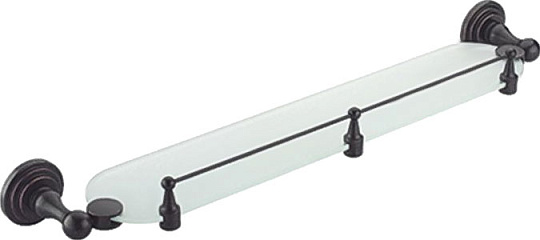 Полка WasserKRAFT Isar K-7344 темная бронза