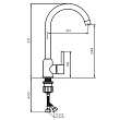 Смеситель для раковины Dorff Logic D3007033 белый - превью 1