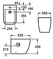 Биде напольное Imex Legend B10100 - превью 2