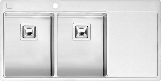 Мойка кухонная Reginox Nevada 30x30 LUX OKG left L сталь