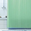 Штора для ванной Bacchetta Rigone зеленая 180х200 - превью 2