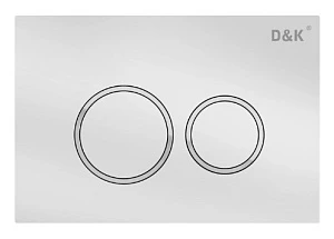 Кнопка смыва D&K Rhein DB1529016 белый