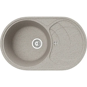 Мойка кухонная TopZeroAlla 780.500-38 Ground 38, 50х78 см