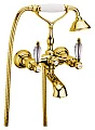 Смеситель Webert Alexandra AL720201010 золото для ванны с душем - превью 1