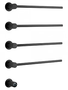 Электрический полотенцесушитель Wonzon & Woghand MUNCHEN WW-A354-MB 60х55 см, черный