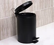 Мусорное ведро WasserKRAFT Elbe K-7200 K-635BLACK 5 л - превью 2