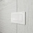 Кнопка смыва Point Ника PN44081W двухрежимная, белая - превью 2