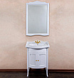 Мебель для ванной La Beaute Classic Lorette 65 белый матовый, фурнитура золото