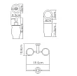 Держатель для стаканов WasserKRAFT K-24189 хром - превью 1
