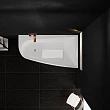 Акриловая ванна Vayer Boomerang Гл000010849 160x90 R без каркаса - превью 1