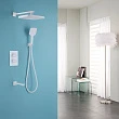 Душевая стойка Abber Weiss Insel AF8050W белая - превью 1