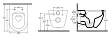Унитаз подвесной Isvea Infinity 10NF02001SV-2L-TRZ безободковый, белый матовый (Terrazzo) - превью 1