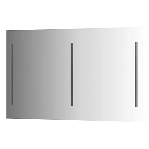 Зеркало EVOFORM LEDLINE BY 2121 со светильником 120x75 см