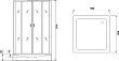 Душевая кабина Niagara Premium NG-6001-01Q 90x90x210 - превью 2