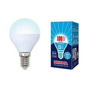 Лампа светодиодная Volpe Norma G LED-G45-11W/NW/E14/FR/NR