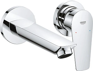 Смеситель для раковины Grohe BauEdge 20474001 с внутренней частью в комплекте, хром