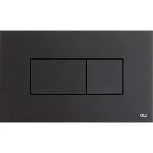 Кнопка смыва OLI Karisma 641015 черный soft touch