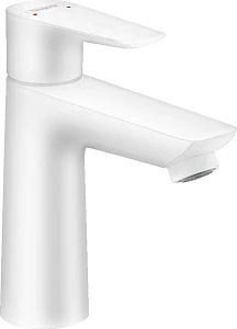 Смеситель Hansgrohe Talis E 71710700 для раковины с донным клапаном, белый матовый