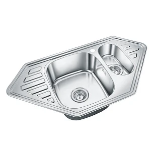 Мойка кухонная Emar Steel 9550C