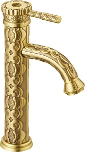 Смеситель Lemark Jasmine LM6609B для раковины, бронза
