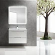 Тумба для комплекта BelBagno Vittoria 80 bianco lucido - превью 1