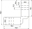 Крепление подвесное для потолков ЭРА Грильято серии SPL-540 SPL-FIX4 Б0055407 - превью 1