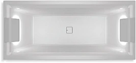Акриловая ванна Riho Still Square B099035005 180х80 LED (через перелив)