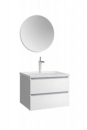 Мебель для ванной комнаты Belux Фаворит 65 белая глянцевая