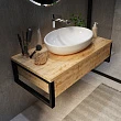 Мебель для ванной 1MarKa Grunge Loft 80 дуб вотан - превью 2