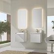 Зеркало Sanvit Кубэ 50 с LED подсветкой - превью 2