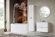 Шкаф-пенал Aima Design Breeze 35П L white - превью 1