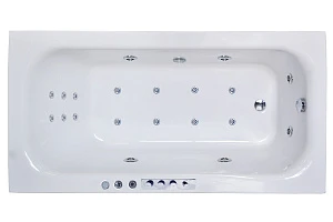 Акриловая ванна Royal Bath ACCORD DE LUXE 180х90х64 с гидромассажем