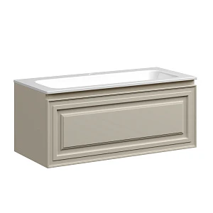 Тумба с раковиной Sancos Very 100 подвесная, Beige Soft