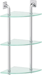 Полка Ellux Avantgarde AVA 054 3-ярусная, угловая, 26 см