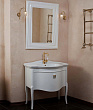 Мебель для ванной La Beaute Classic Nicole белый глянец, фурнитура золото