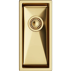 Мойка кухонная TopZeroTNL 171 GOLD золото, 44х21 см