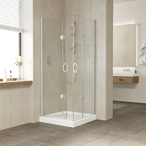 Душевой уголок Vegas-glass  2GPS LUX 80 07 CRYSTALVISION