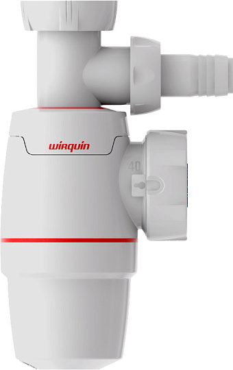 Сифон для раковины Wirquin Neo 30987070 с отводом под стиральную машину