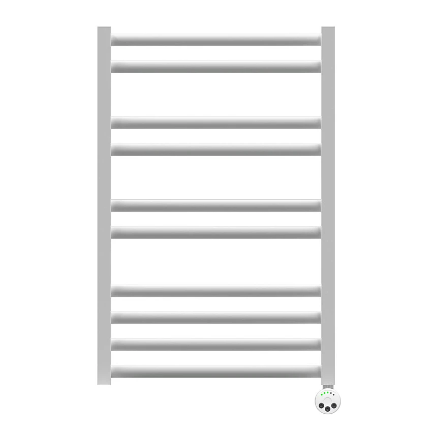 Электрический полотенцесушитель Lemark Melange П10 500x800, левый/правый, белый