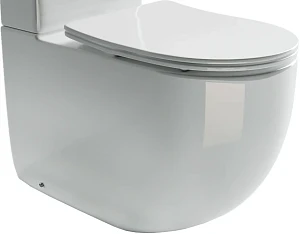 Чаша для унитаза-компакта Ceramicanova Metropol CN4001-B с сидением микролифт