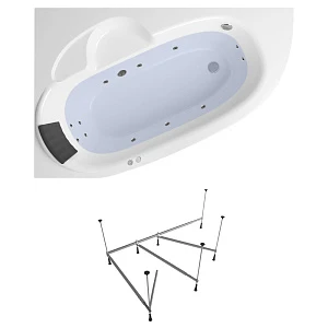 Гидромассажный комплект 4 в 1 Lavinia Boho Bell Pro 36097H00