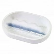 Мыльница Avanti Vapor 14х10х2,5 белая/синяя - превью 1
