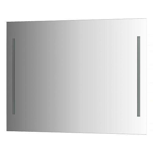 Зеркало EVOFORM LEDLINE BY 2119 со светильником 100x75 см