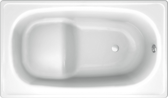 Стальная ванна Koller Pool 105x70 с сиденьем B05E2200E
