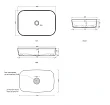 Раковина Cielo Shui Comfort SHCOLAR60 - превью 1