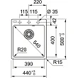Мойка кухонная Franke MRG 610-39 черная матовая - превью 1