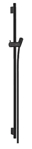 Душевая штанга Hansgrohe Unica S Puro 28631670 90 см со шлангом, черный матовый