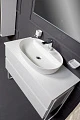 Мебель для ванной Armadi Art Vallessi 100 белый глянец, со столешницей - превью 2